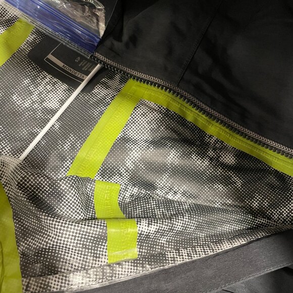 (NEW) MONDETTA Lightweight Wind/Rain Breaker Hooded Jacket, Charcoal - S/P - Picture 12 of 12